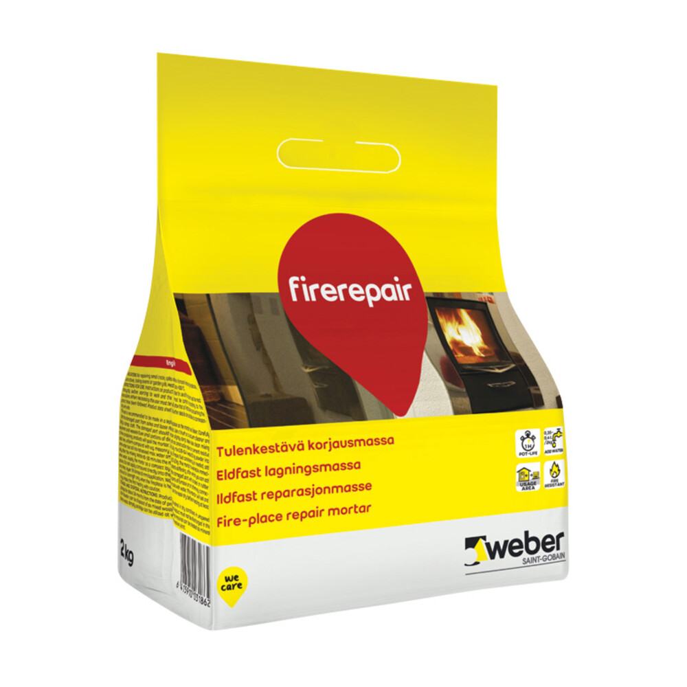 Karstumizturīga remontjava weber Fire Repair